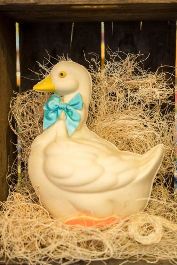Chocolate Easter White Goose St-Gérard 800gr.