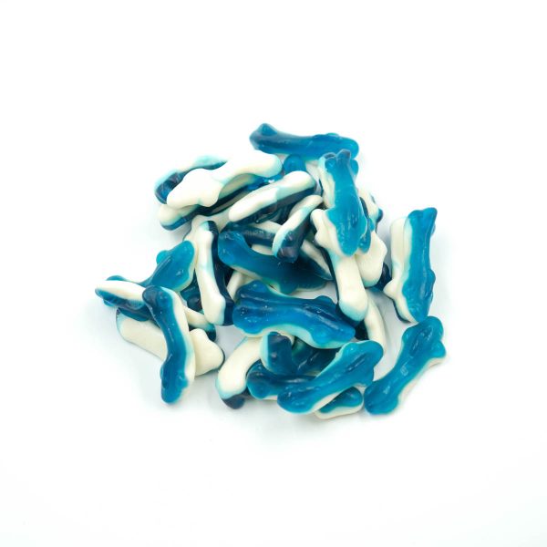 Blue And White Shark Candy