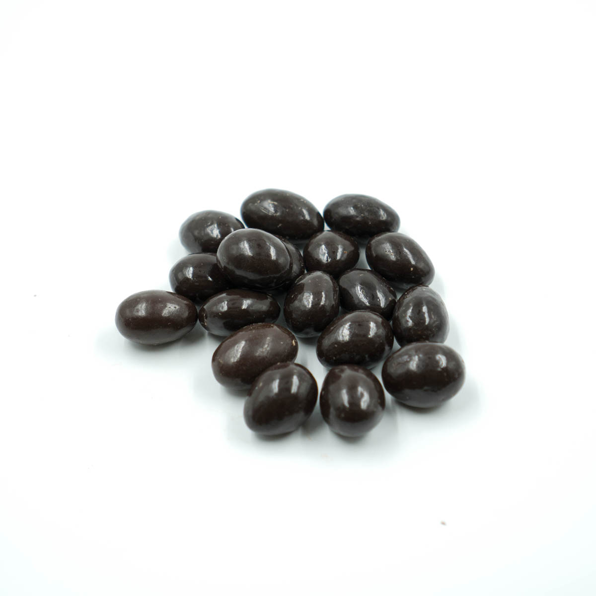 Almond coated with dark chocolate
