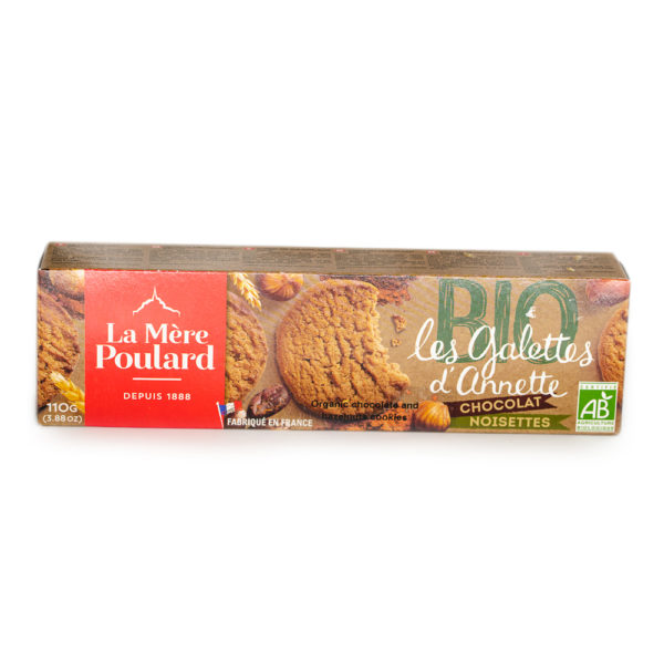 Biscuit La Mère Poulard-Bio-Les-Galettes-D-Annette-Chocolat-Noisette
