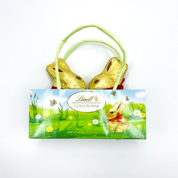 Chocolate Easter Set of 2 Gold Bunny Lindt 50g