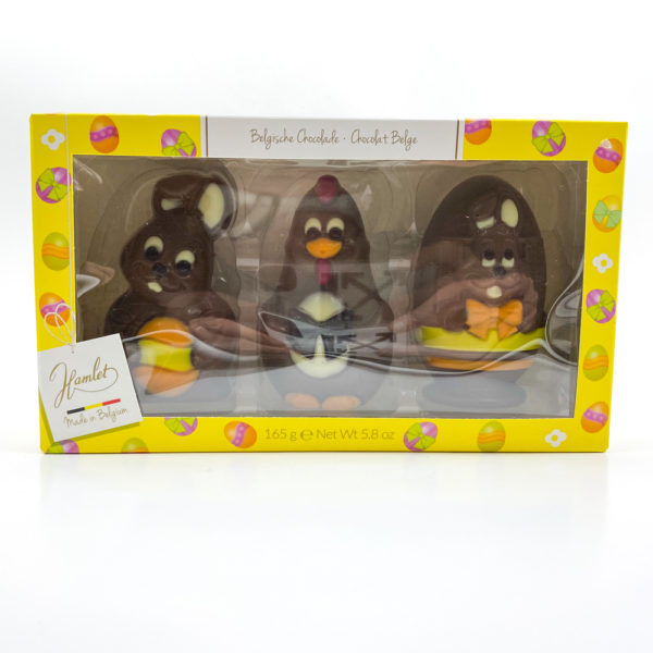 Chocolate Easter Pack of 3 Hamlet figurines