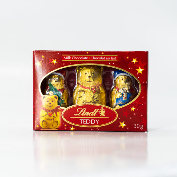 Chocolat Teddy Lindt Noël 30g