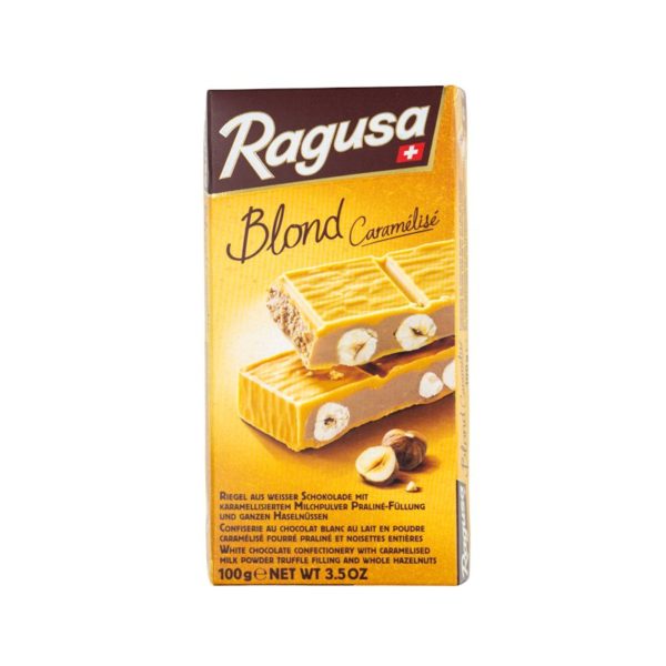 Chocolat Ragusa Blond Caramélisé 100g