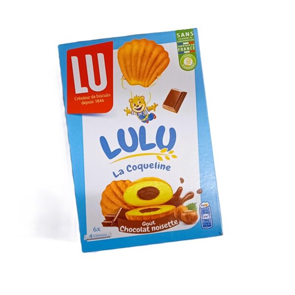 Biscuit LU - La Coqueline Goût Chocolat Noisettes 165g
