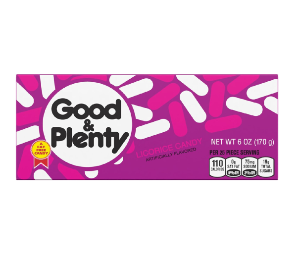 Good & Plenty Licorice 170g