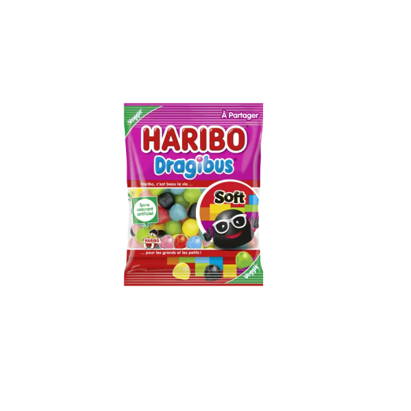 Bonbon Haribo Dragibus Soft 120g