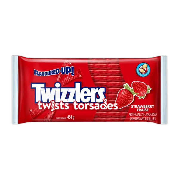 Réglisse Twizzlers Torsades Fraise 454g