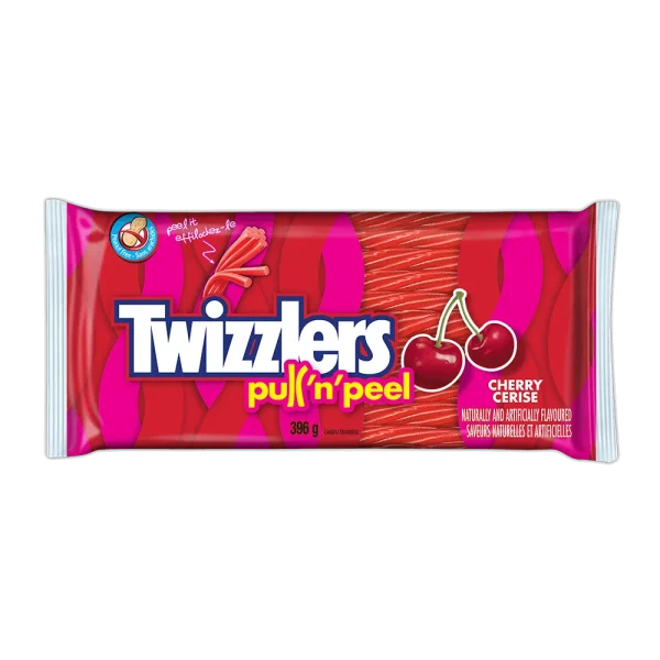 Réglisse Twizzlers Pull'n'Peel Cerise 396g