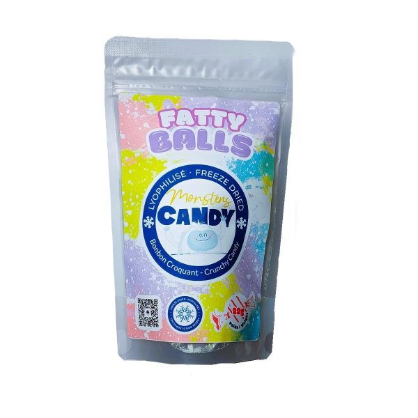 Bonbon Lyophilisé Fatty Balls Monsters Candy 22g