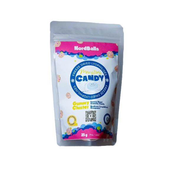 Bonbon Lyophilisé NordBalls Monsters Candy 25g