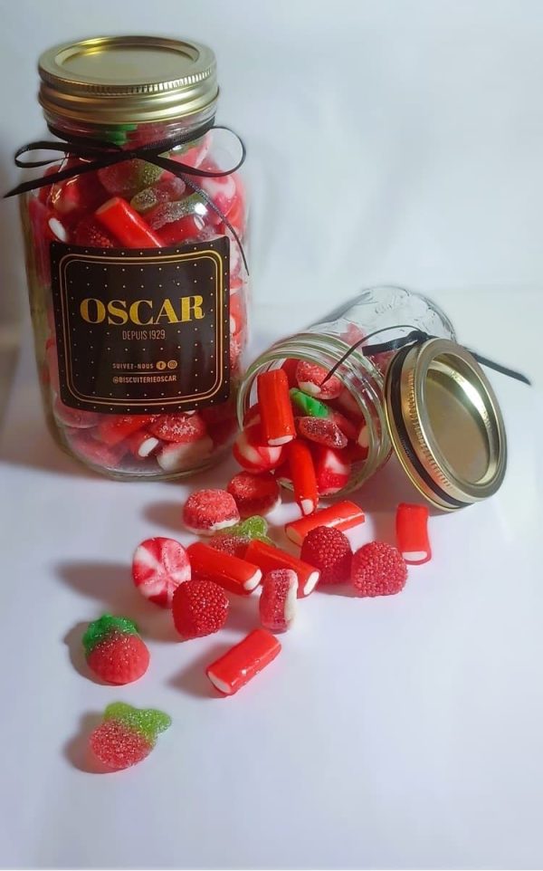 Mason Jar Fruity Collection – Strawberry Deluge