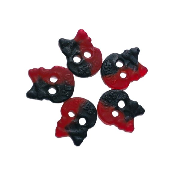 Bonbon Crâne Framboise & Réglisse Salée Bubs