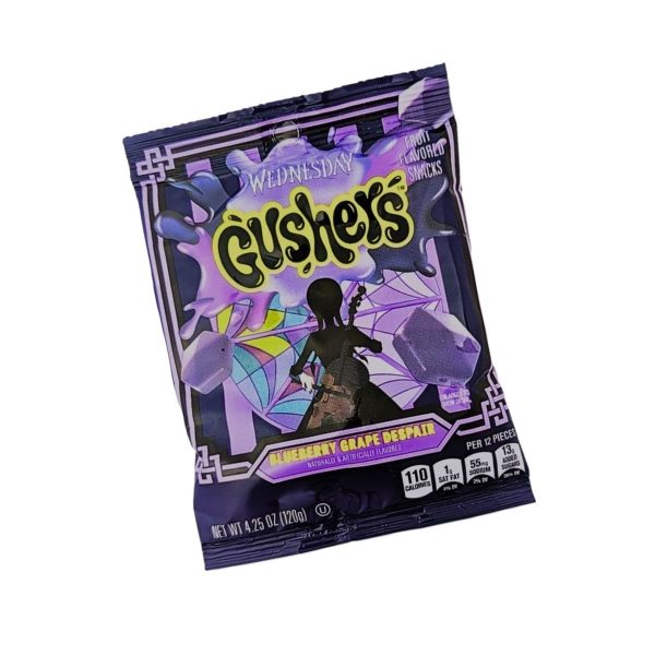 Gushers Wednesday Blueberry Grape Despair 120g Candy