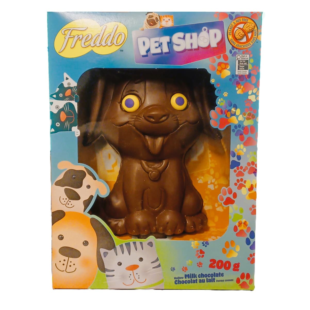 Chocolat Pâques Freddo Pet Shop Chien 200g