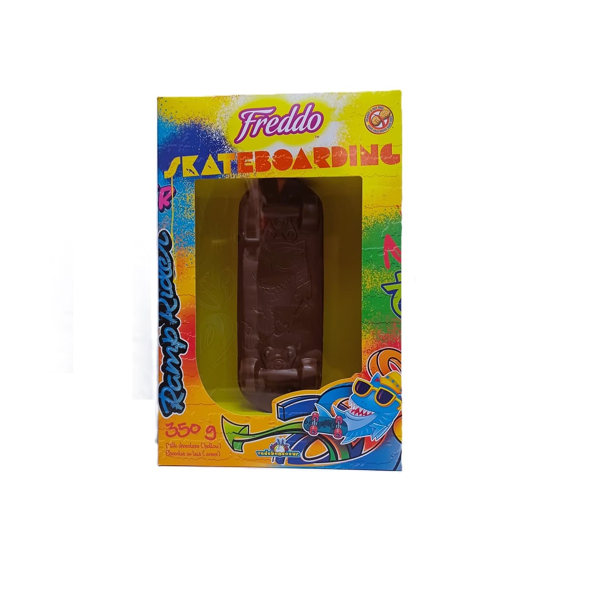 Chocolat Pâques Freddo Planche à Roulettes 350g