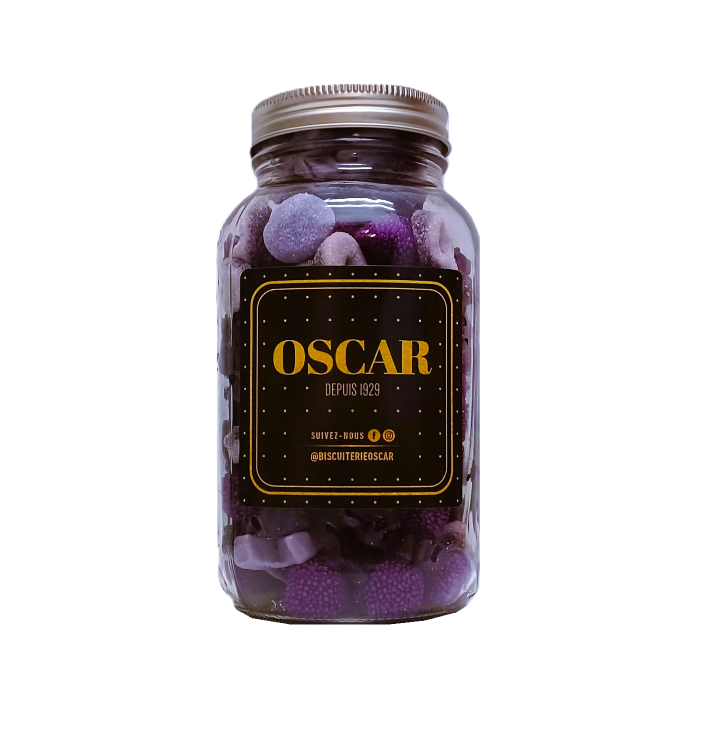Pot Mason Collection Couleur – Bonbons Violets